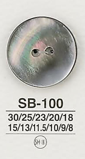 SB100 Muschelknopf[Taste] IRIS