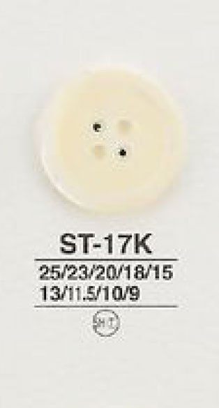 ST17K Muschelknopf Aus Natürlichen Materialien Mit Vier Löchern Keshitaipu[Taste] IRIS