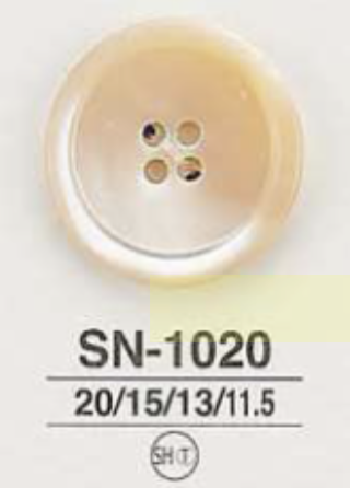 SN1020 Takase Muschel 4-Loch Knopf[Taste]