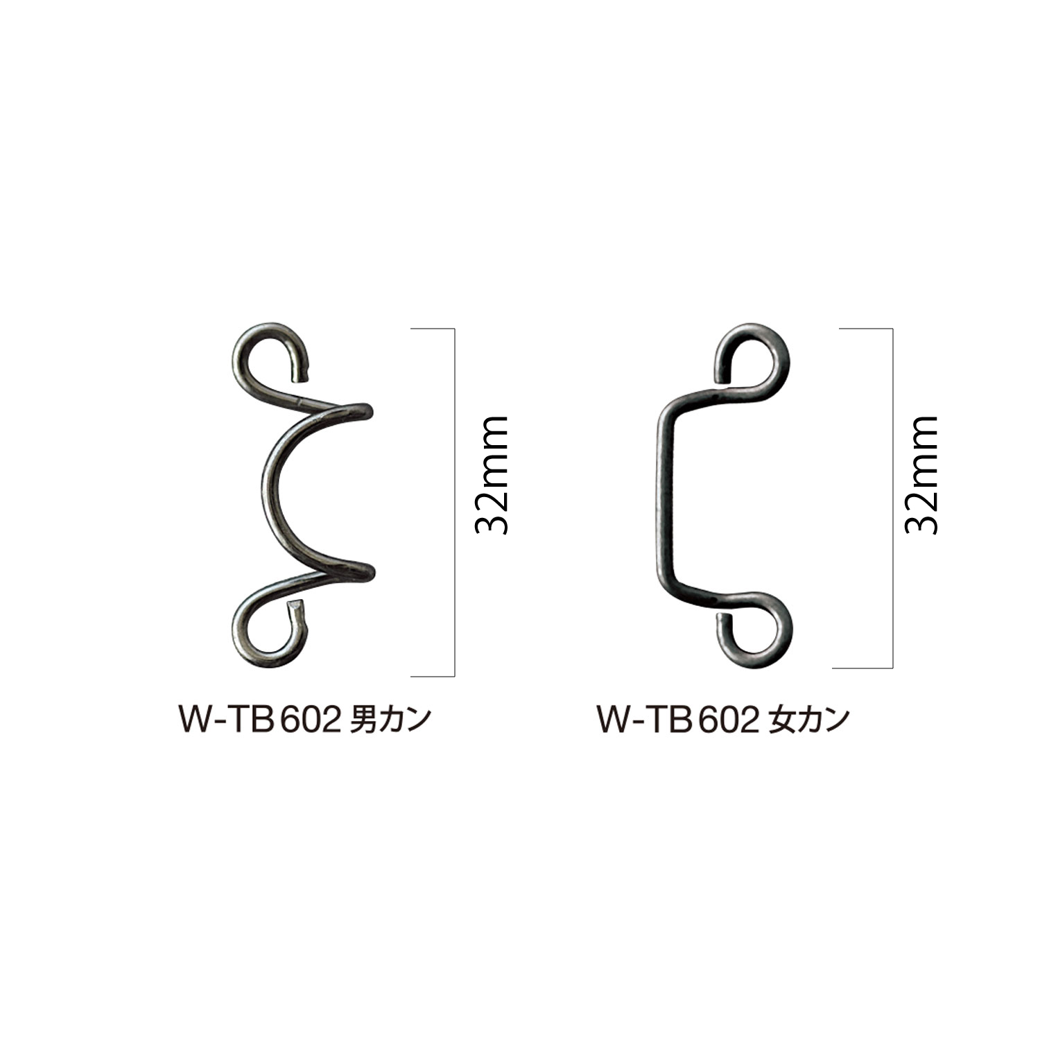 W-TB602 Kragenhaken[Haken] Morito