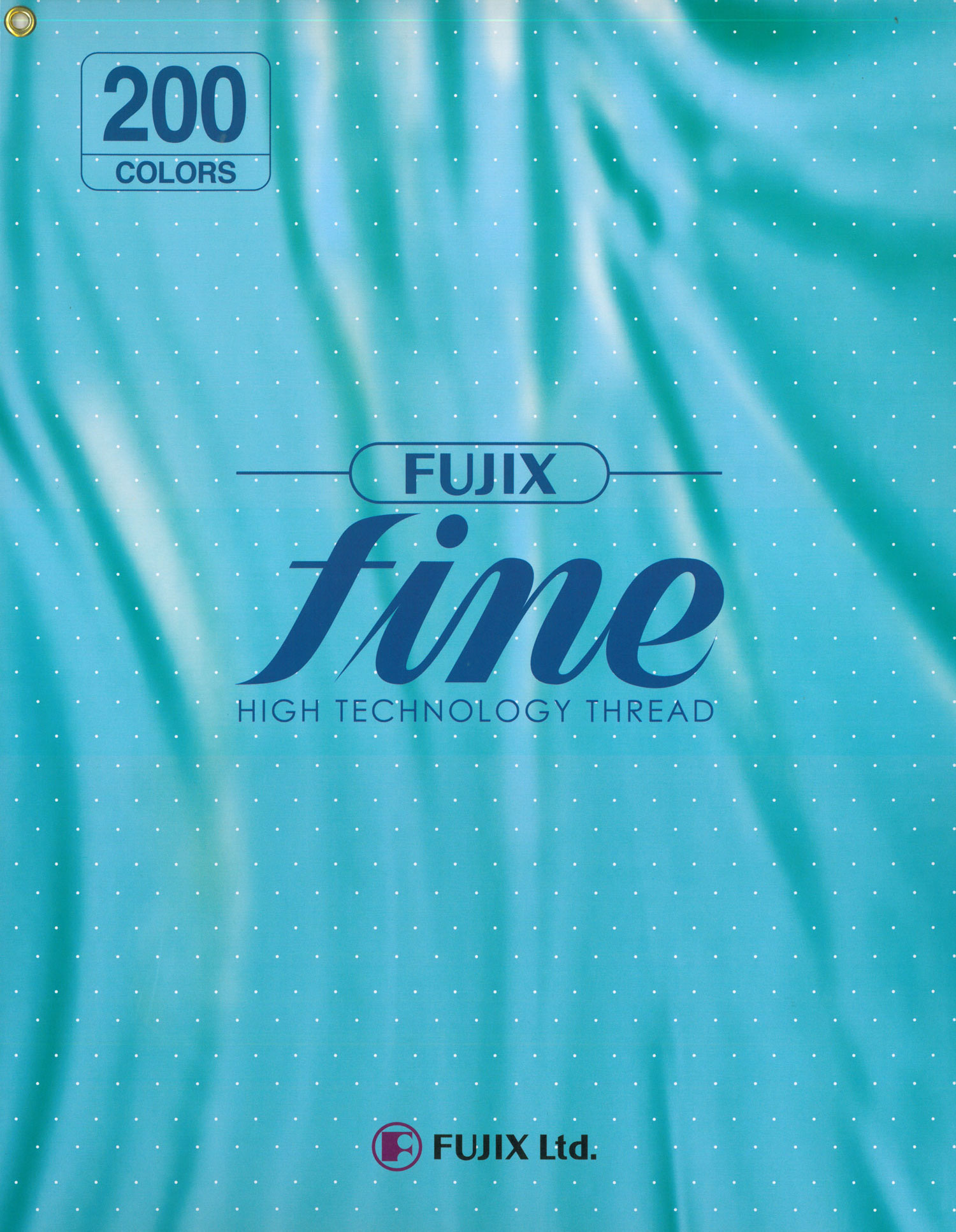 FUJIX-SAMPLE-11 Feines HIGHT TECHNOLOGY THREAD[Musterkarte] FUJIX