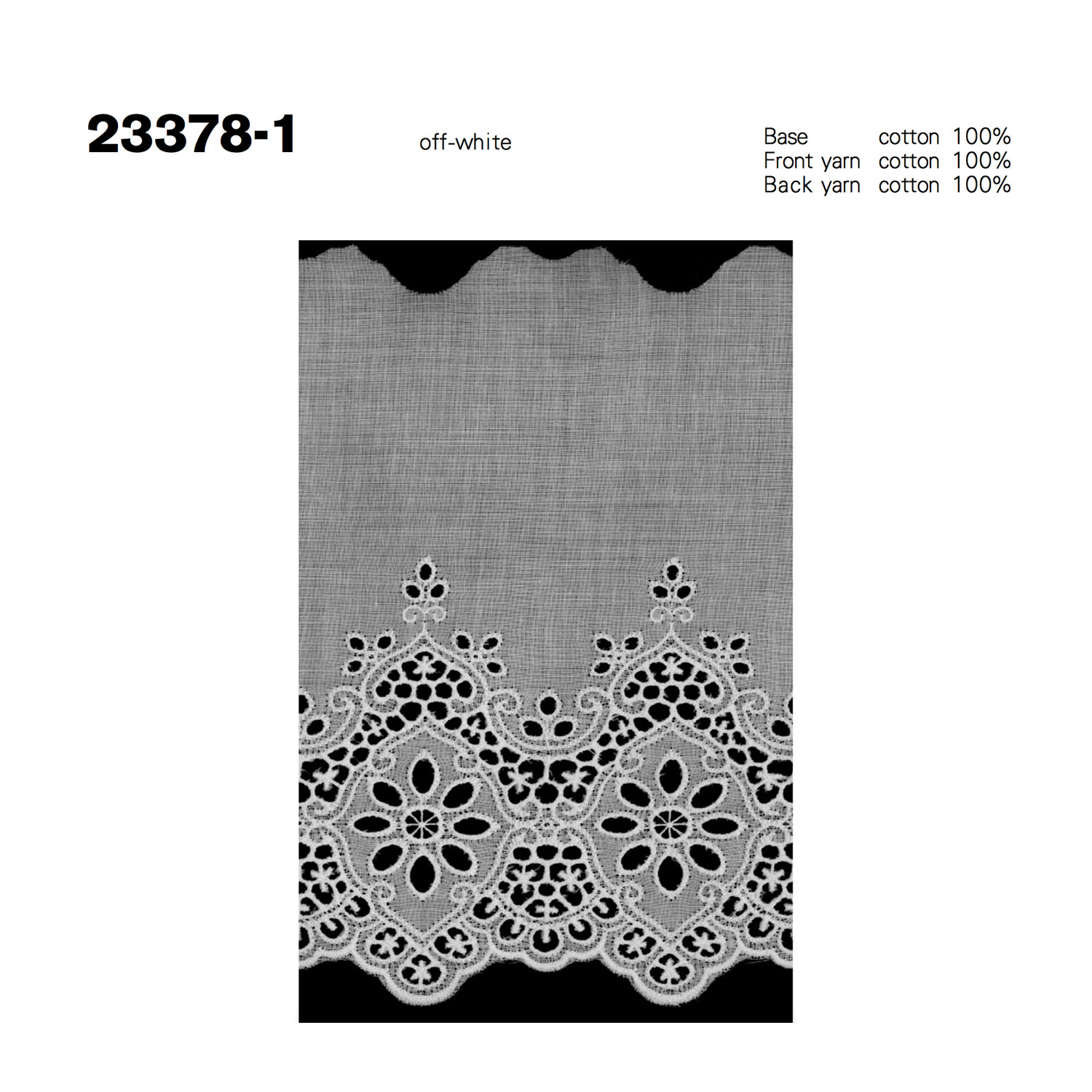 23378-1 Baumwollspitze[Spitze] Kyowa Lace