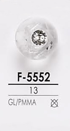 F5552 Rosa Locken-ähnlicher Metallkugel-Knopf[Taste] IRIS