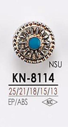 KN8114 Metallknopf[Taste] IRIS