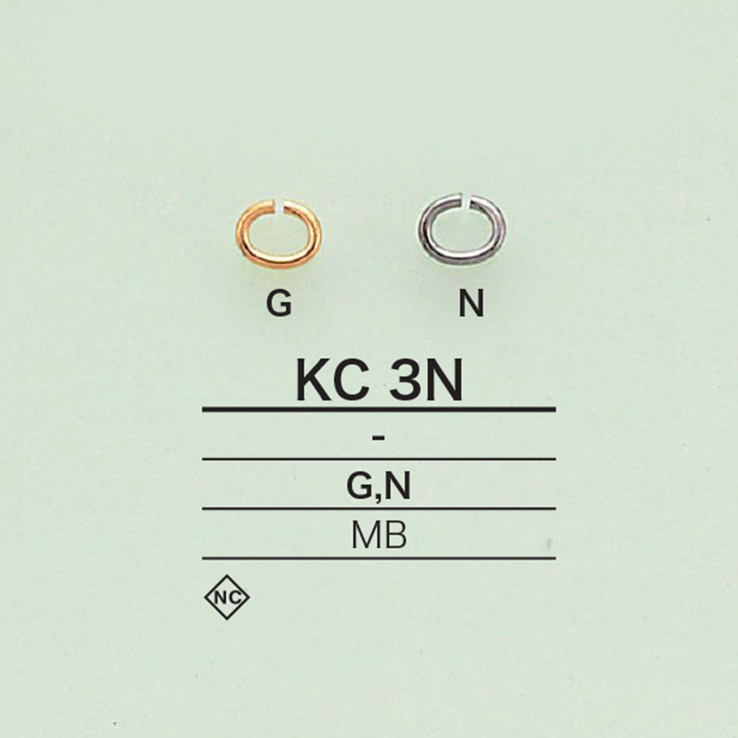 KC3N C Kann[Schnallen Und Ring] IRIS