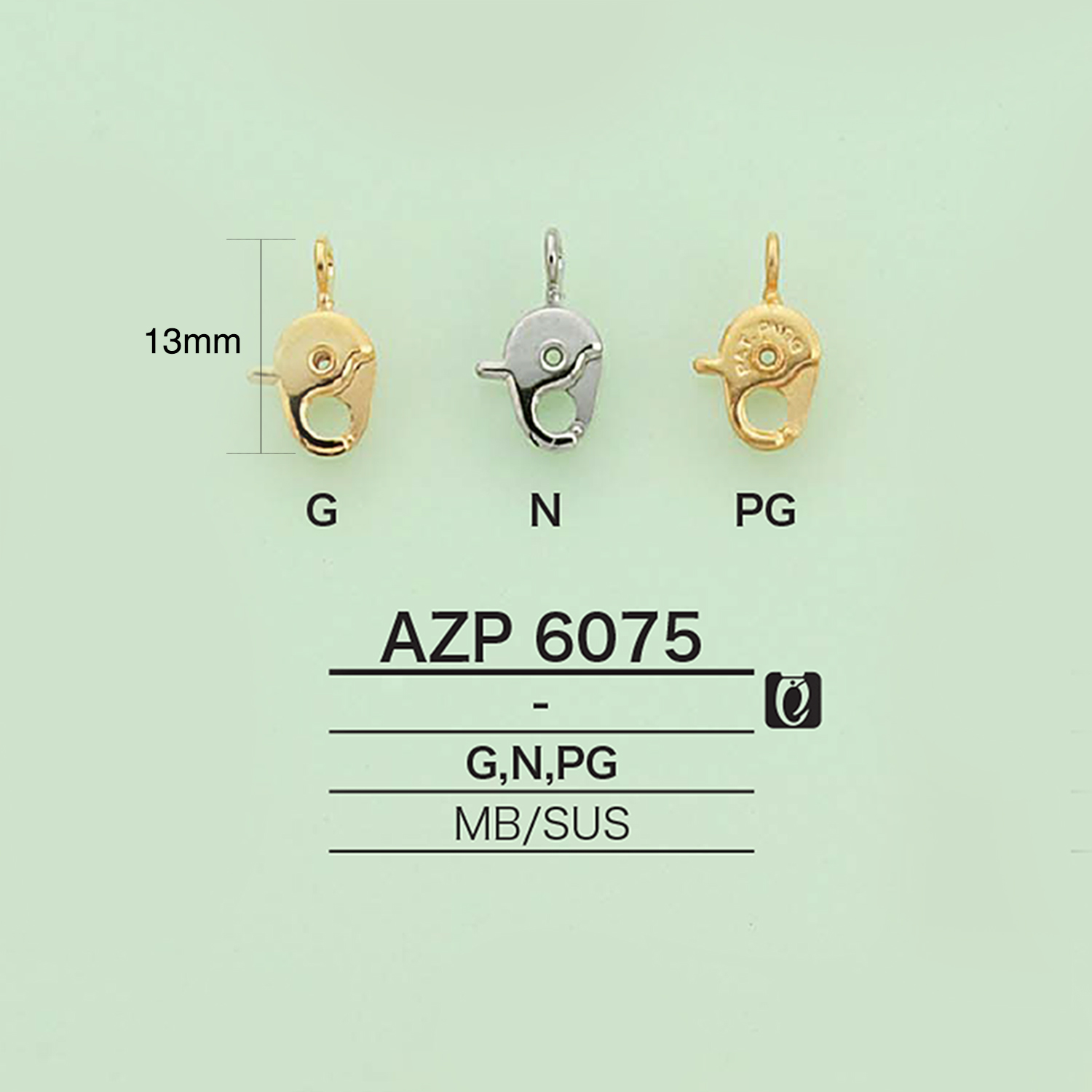 AZP6075 Design-Krabbendose[Verschiedene Waren Und Andere] IRIS