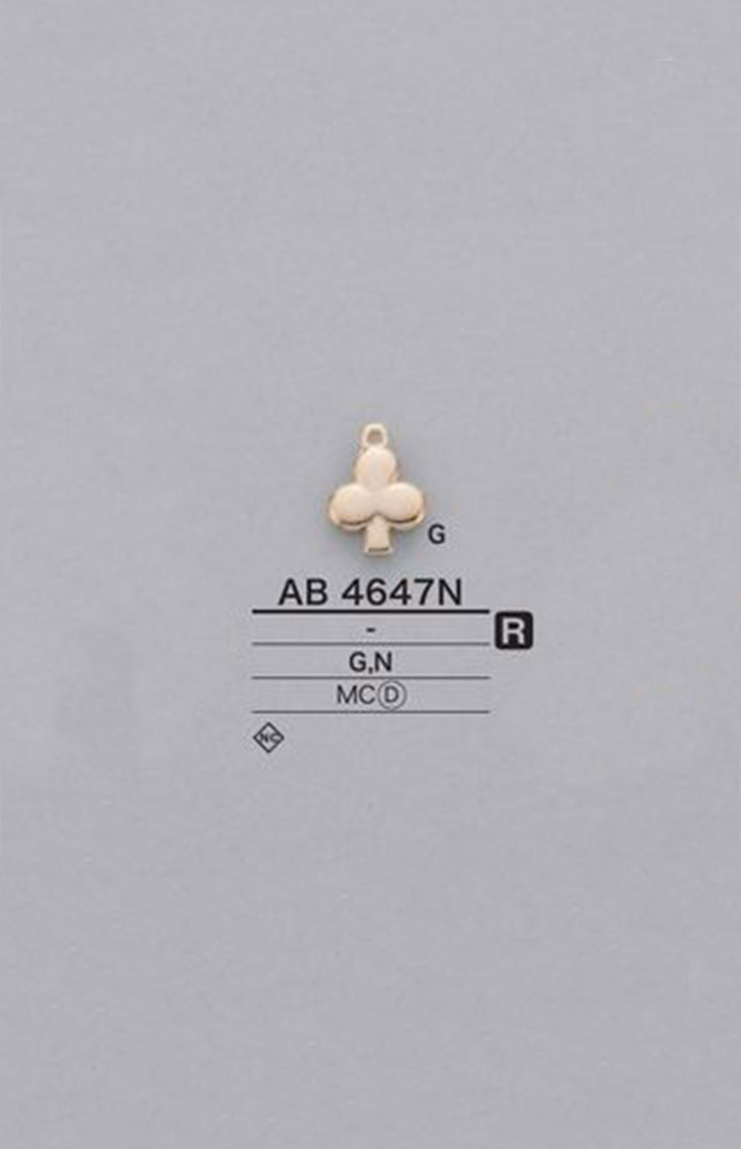 AB4647N Club-Typ-Motiv-Teile[Verschiedene Waren Und Andere] IRIS