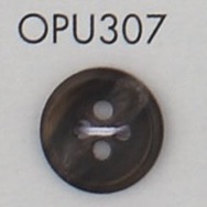 OPU307 Schildpatt 4-Loch Polyesterknöpfe[Taste] DAIYA BUTTON