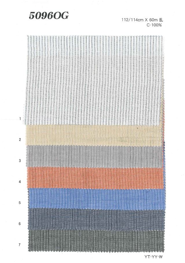 MU5096 Doppelgaze-Streifen[Textilgewebe] Ueyama Textile