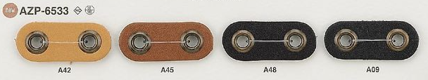 AZP6533 Kordelstopper Aus Leder/Messing In Form Einer Banane Mit Schweinchenmotiv[Schnallen Und Ring] IRIS