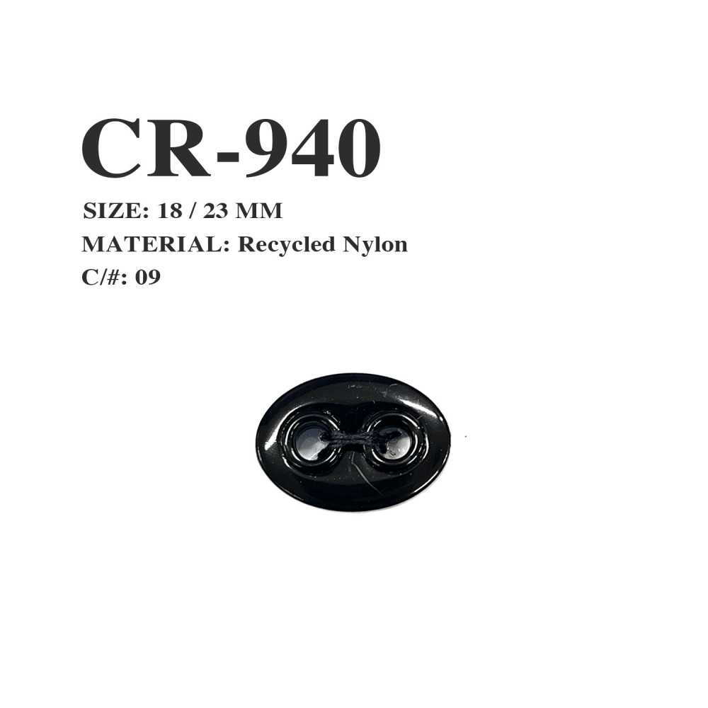 CR-940 Fischernetz Recyceltes Nylon Schweinenase Kordelende[Schnallen Und Ring] Morito