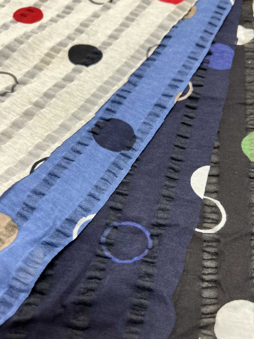 58016-2 Ripple Jersey Print Tupfenmuster[Textilgewebe] SAKURA-UNTERNEHMEN