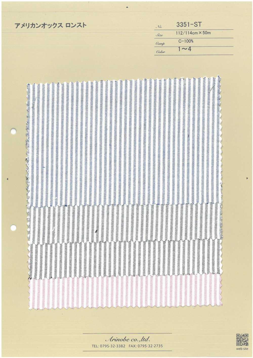 3351-ST Amerikanisches Oxford[Textilgewebe] ARINOBE CO., LTD.