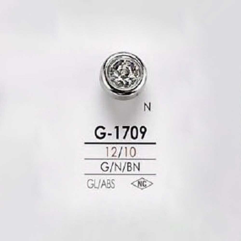 G1709 Überbrückungsknopf Aus Glas/ABS-Harz[Taste] IRIS