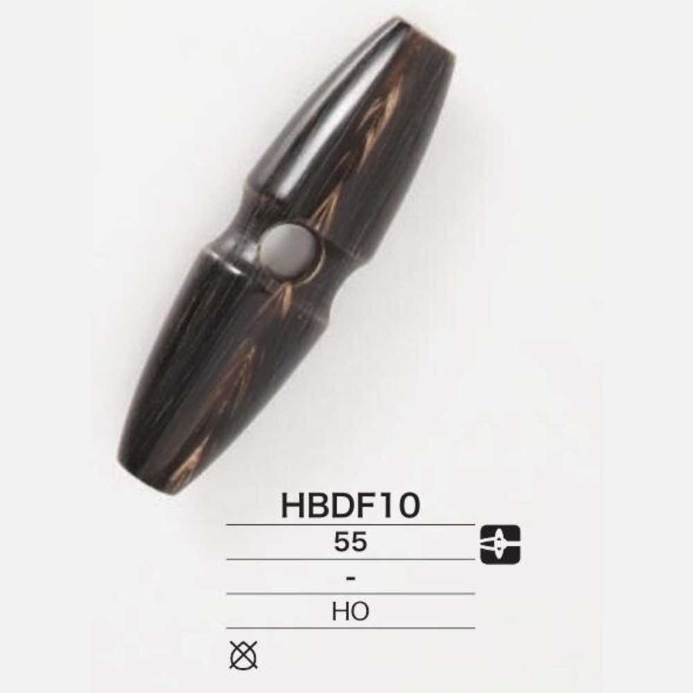 HBDF10 Umschaltknopf Aus Echtem Büffelhorn[Taste] IRIS