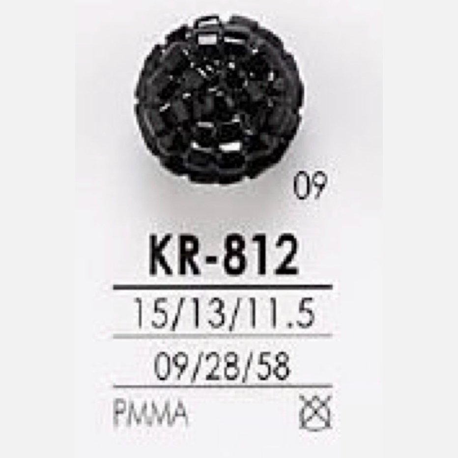 KR812 Tunnelfußknopf Aus Acrylharz[Taste] IRIS