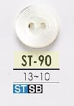 ST90 Zweilochknopf Aus Takase-Muschel[Taste] IRIS