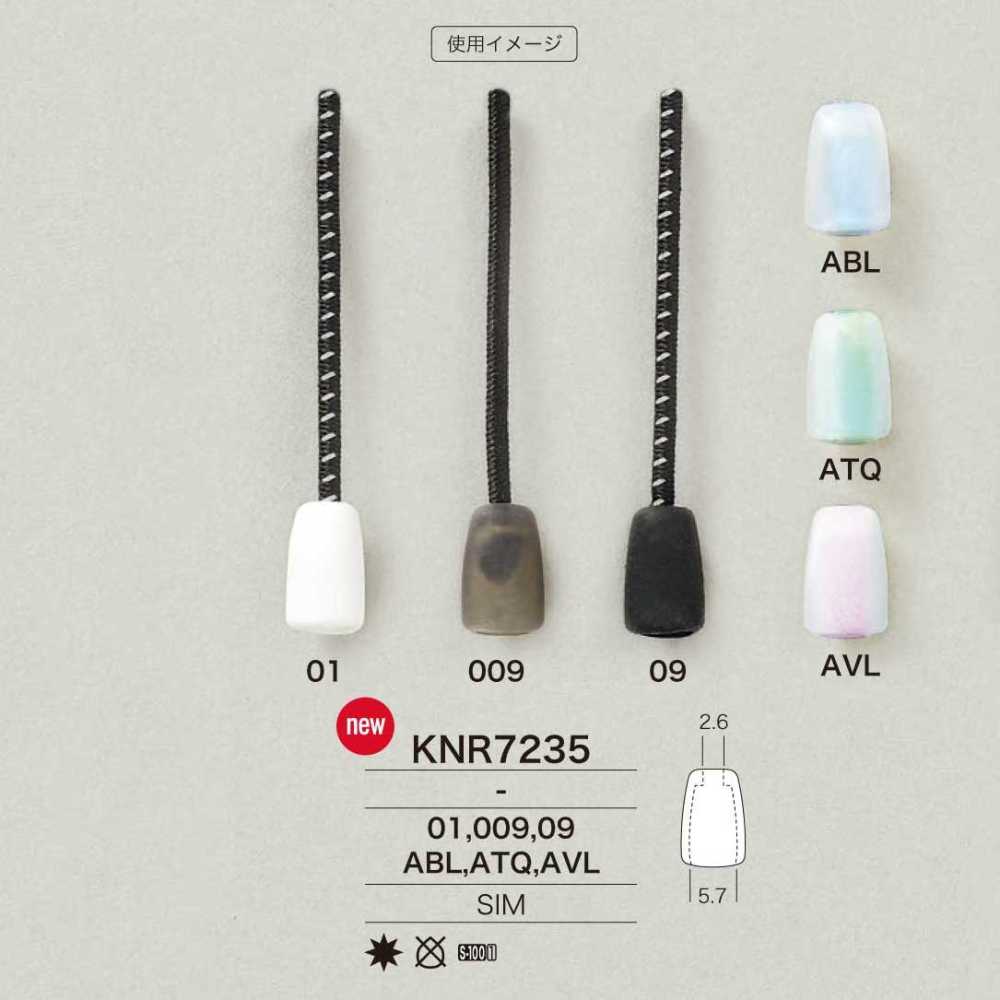 KNR7235 Mirable (Silikon) Kordelende[Schnallen Und Ring] IRIS