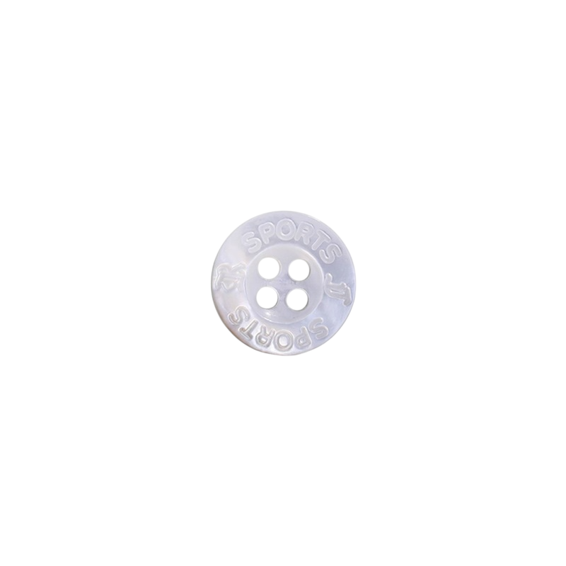 SB1005 Perlmutt Muschelknopf Mit 4 Löchern Auf Der Vorderseite[Taste] IRIS