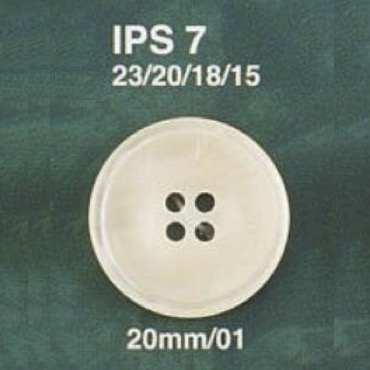 IPS7 4-Loch-Knopf Aus Polyesterharz[Taste] IRIS