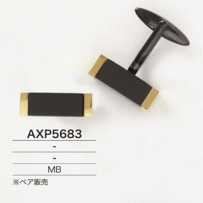AXP5683 Manschettenknöpfe Aus Messing[Sonstige Waren] IRIS