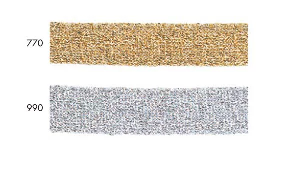 313-101 Metallisches Strickband Mit Glitzer (Cupra X Polyester)[Bandbandschnur] DARIN