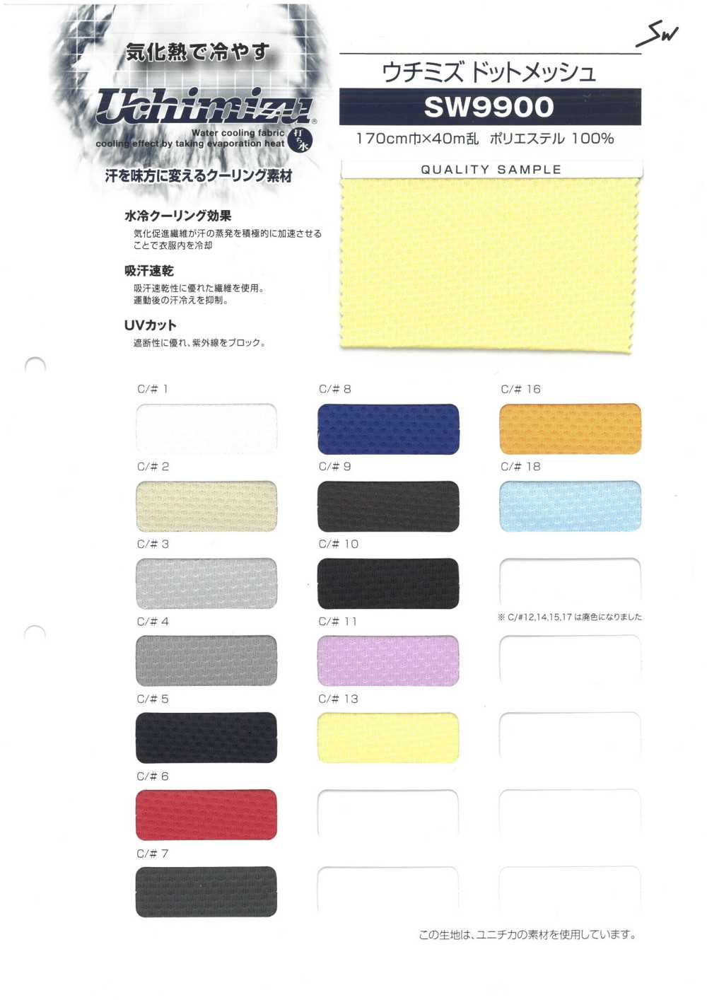 SW9900 Uchimizu-Punktnetz[Textilgewebe] Sanwa Fasern