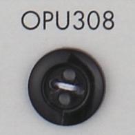 OPU308 Polyesterharz, Schildpattmuster, 4 Löcher[Taste] DAIYA BUTTON