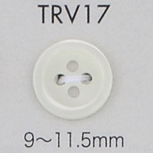 TRV17 Muschelknopf Mit 4 Löchern Und Rand[Taste] DAIYA BUTTON