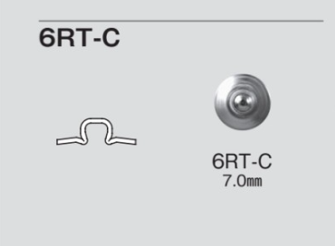 6RT-C 6RT-C Robust, Kein Muster, Nur B/OY-Bein[Druckverschluss/Ösenscheibe] Morito