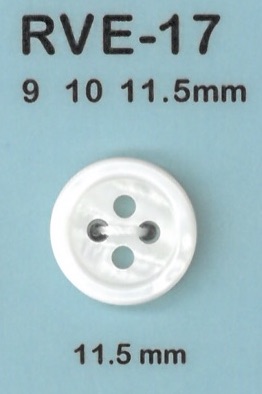 RVE17 4- Muschelknopf, Muschel[Taste] DAIYA BUTTON(DAIYA BUTTON)