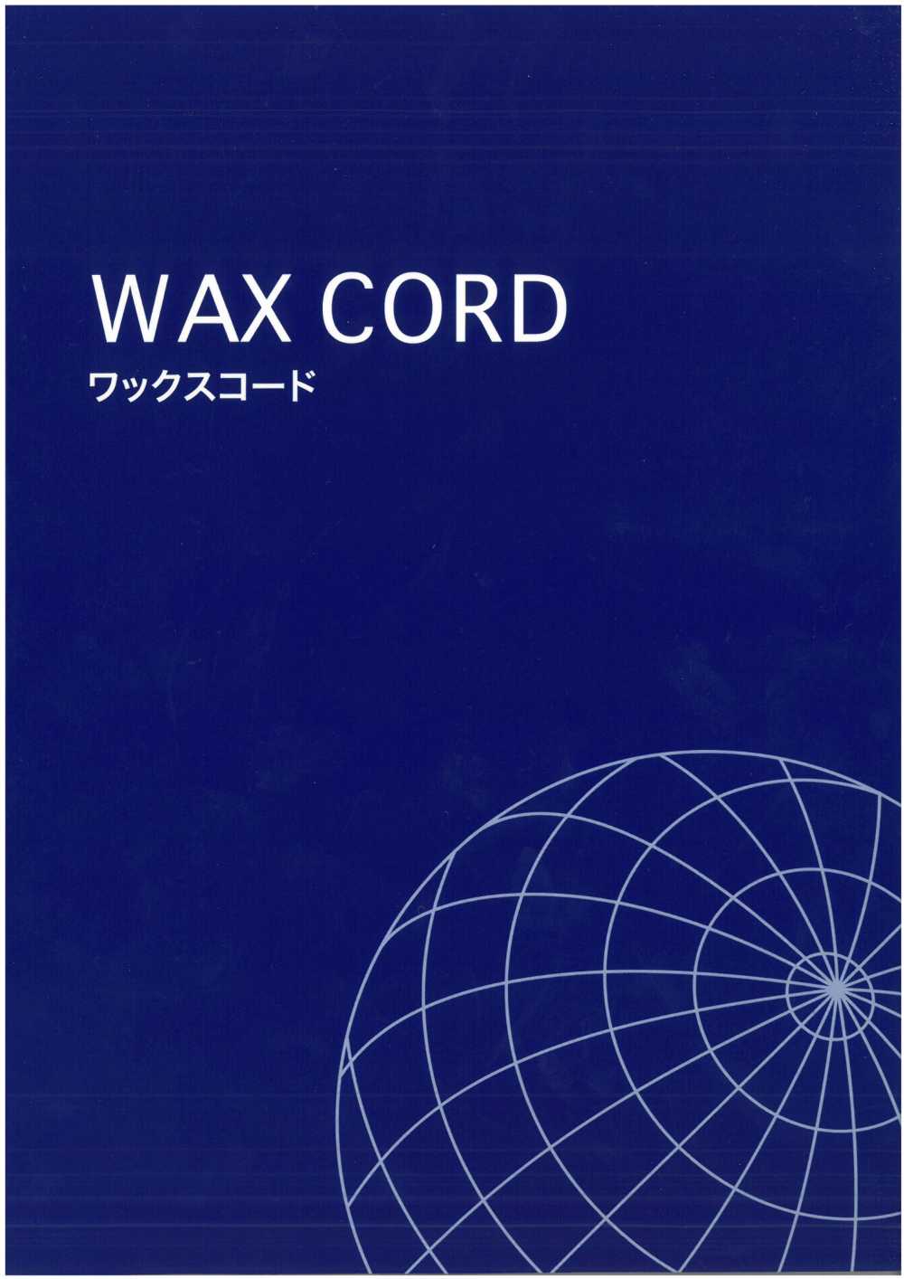 WAX-CORD-SAMPLE WAX CORD Musterkarte UNITED RIBBONS