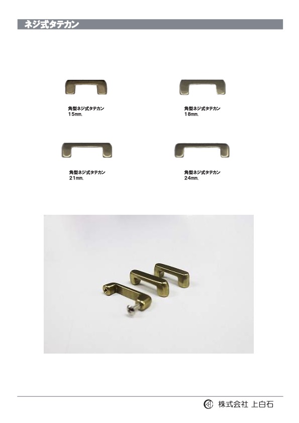 S-S-T-VERTICAL-RING Vertikale Platte Mit Quadratischer Schraube[Verschiedene Waren Und Sonstiges] Kamishiraishi