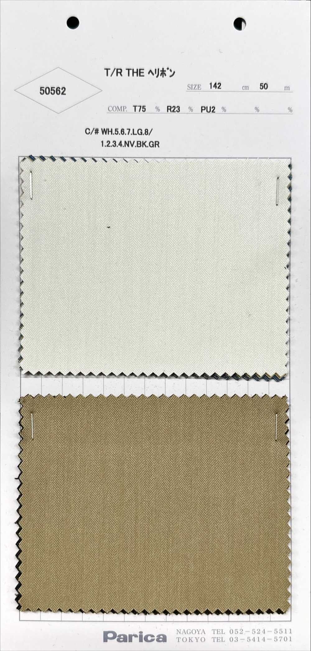 50562 T/R DAS Fischgrätenmuster[Textilgewebe] Parika