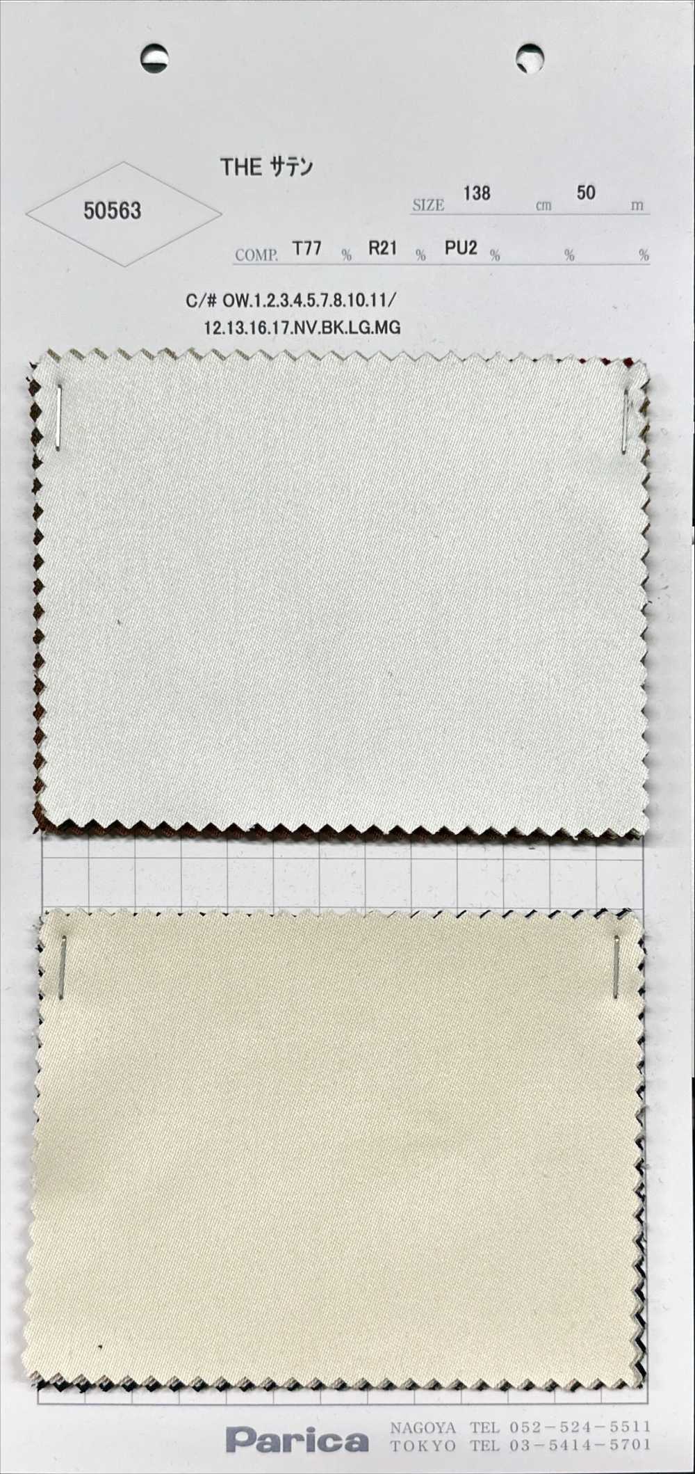 50563 DER SATIN[Textilgewebe] Parika