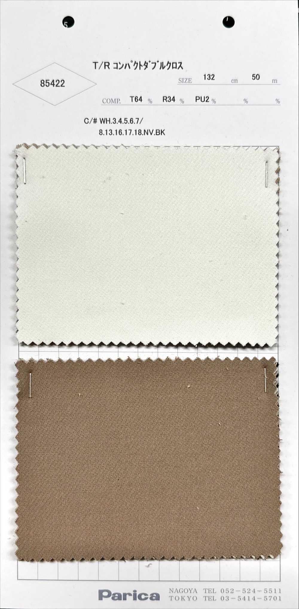 85422 T/R Kompaktes Doppelkreuz[Textilgewebe] Parika