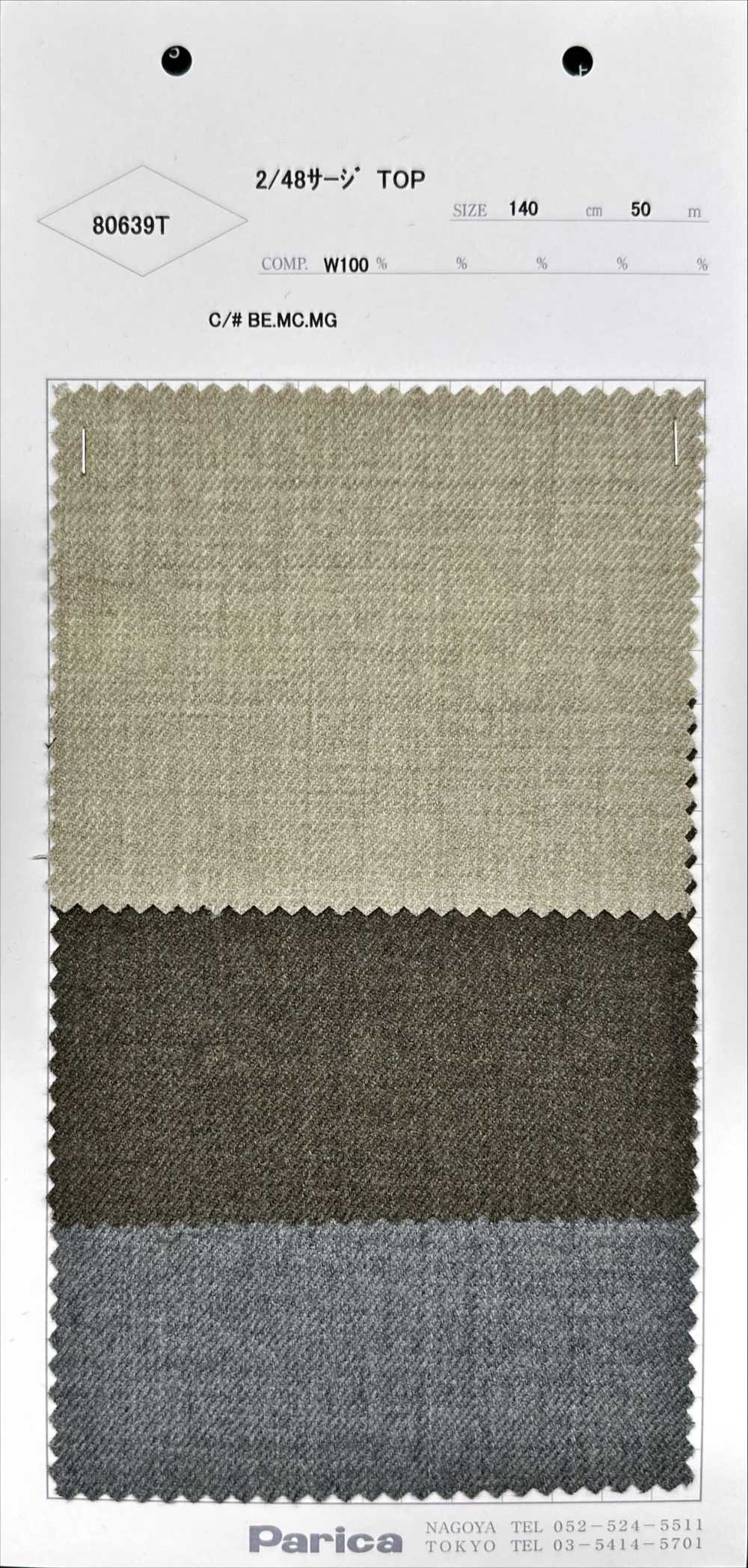 80639T 2/48 Serge TOP[Textilgewebe] Parika