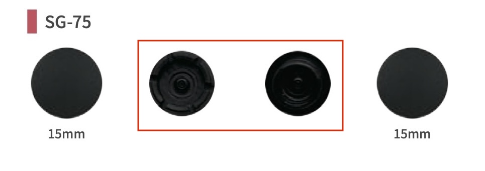 SG-75-B/C SUNGRIP SG75 Feder/ Bolzen[Druckverschluss/Ösenscheibe] Kajitec