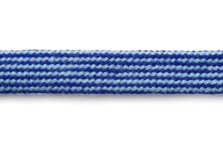 IND08 Indigo Kordel 8mm[Bandbandschnur] Cordon