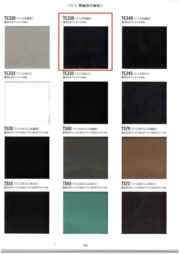 TC330 Rippenstrick T/C, 3 Nadeln Insgesamt, 60 Cm Breite TAKENAKA CORPORATION