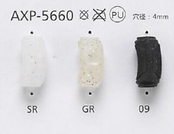 AXP5660 Thermostick-Gummikordel-Beschläge[Schnallen und Ringe] IRIS