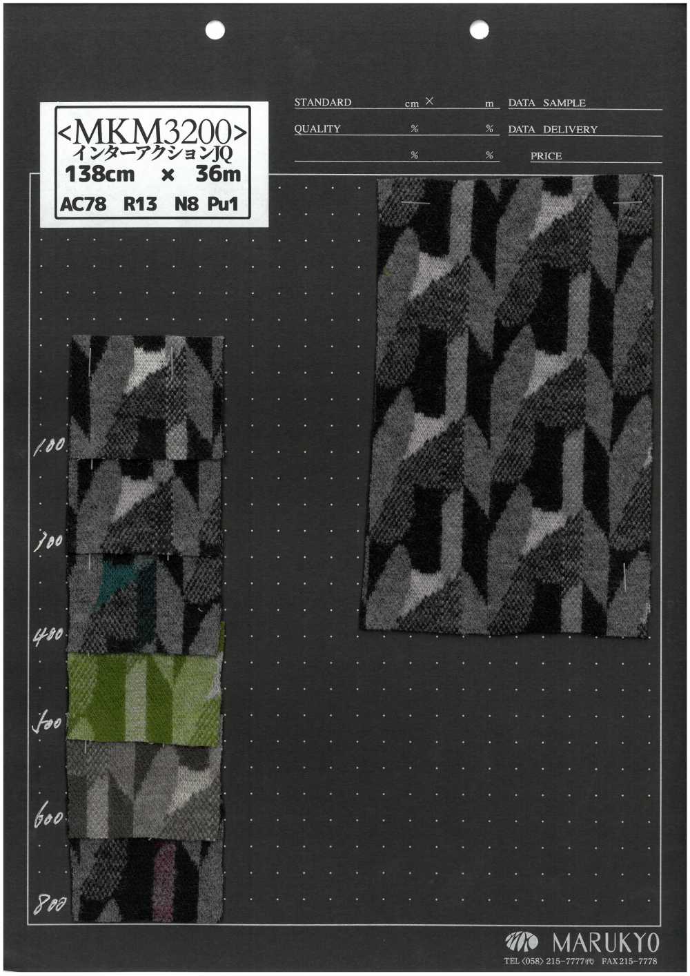 MKM3200 Wechselwirkung JQ[Textilgewebe] Marukyo Textile