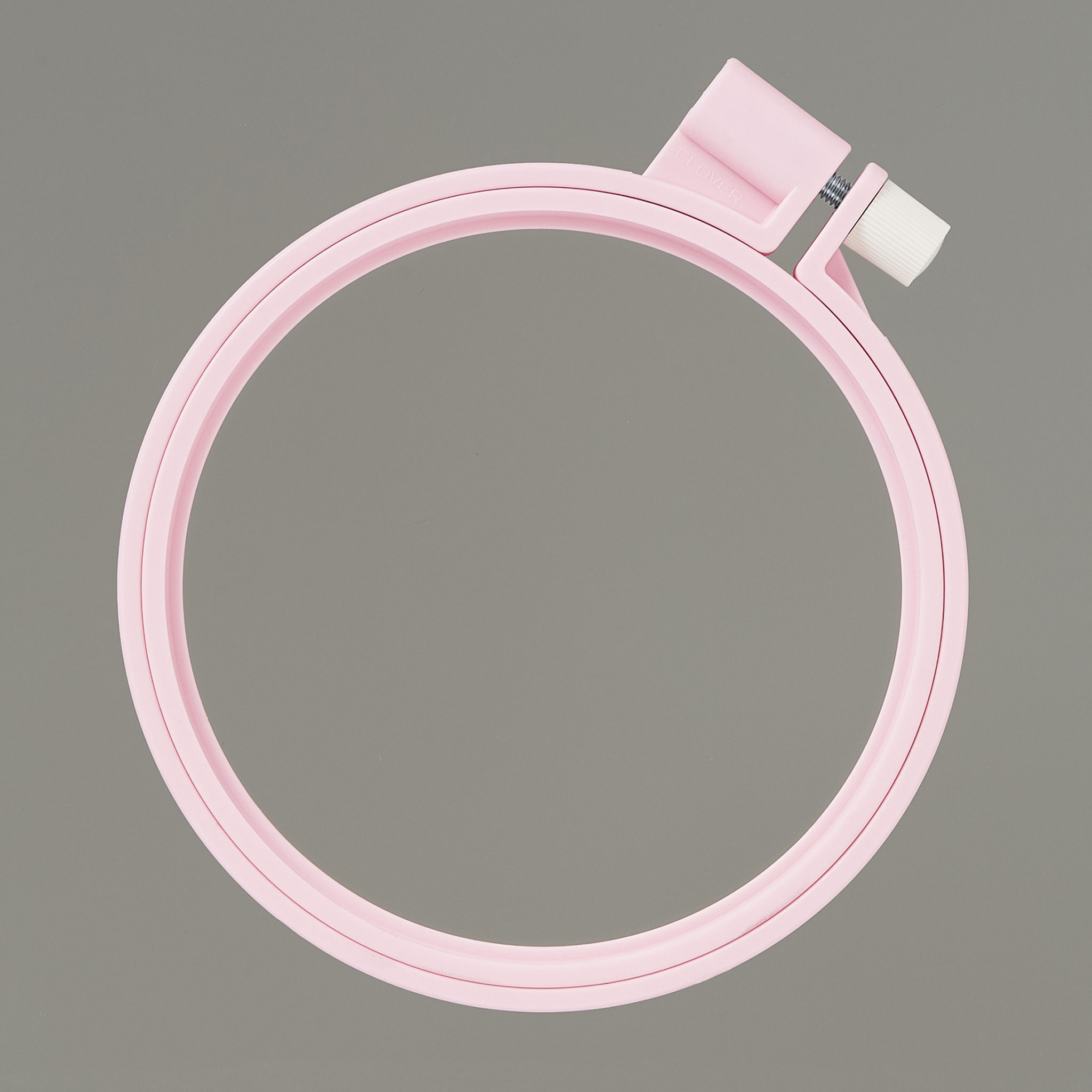 57259 Bunter Stickrahmen 10cm <pink>[Bastelbedarf] Kleeblatt