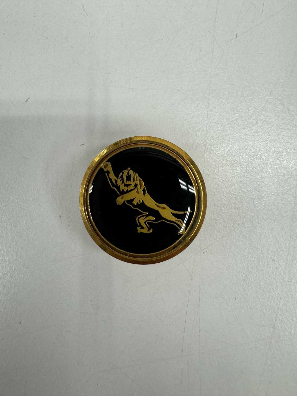 309 Hergestellt In Japan Metallknöpfe Für Anzüge Und Jacken Tigermuster Schwarz Und Gold[Taste]