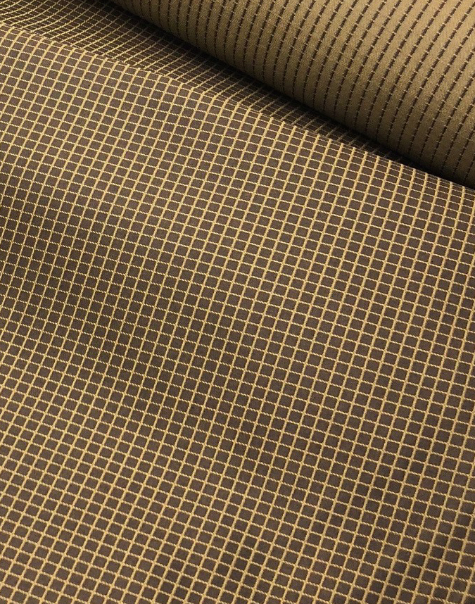 S-944 Yamanashi Fujiyoshida Textil Mit Braunem Karomuster[Outlet] Yamamoto(EXCY)