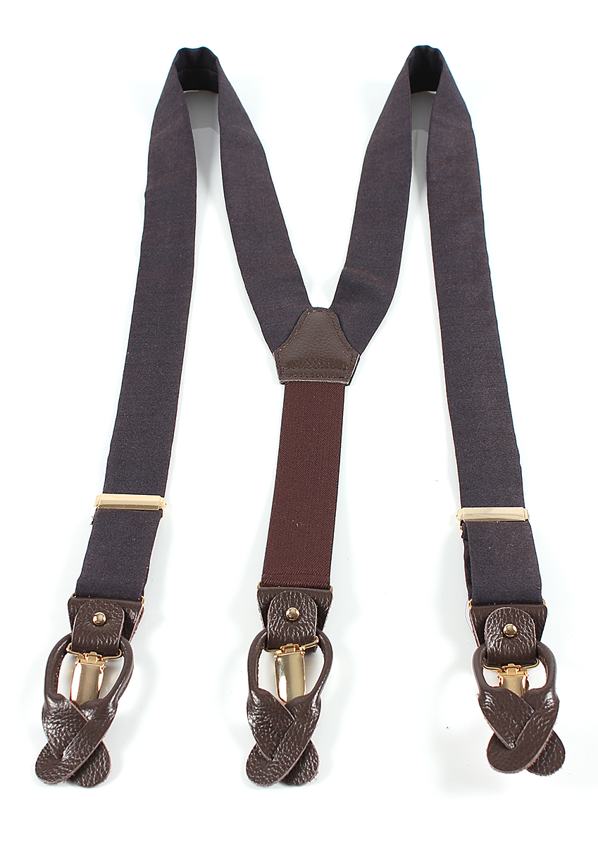 PSR-6 Verwenden Sie Braune Hosenträger Aus Stoff Von Pentagono[Formelle Accessoires] Yamamoto(EXCY)