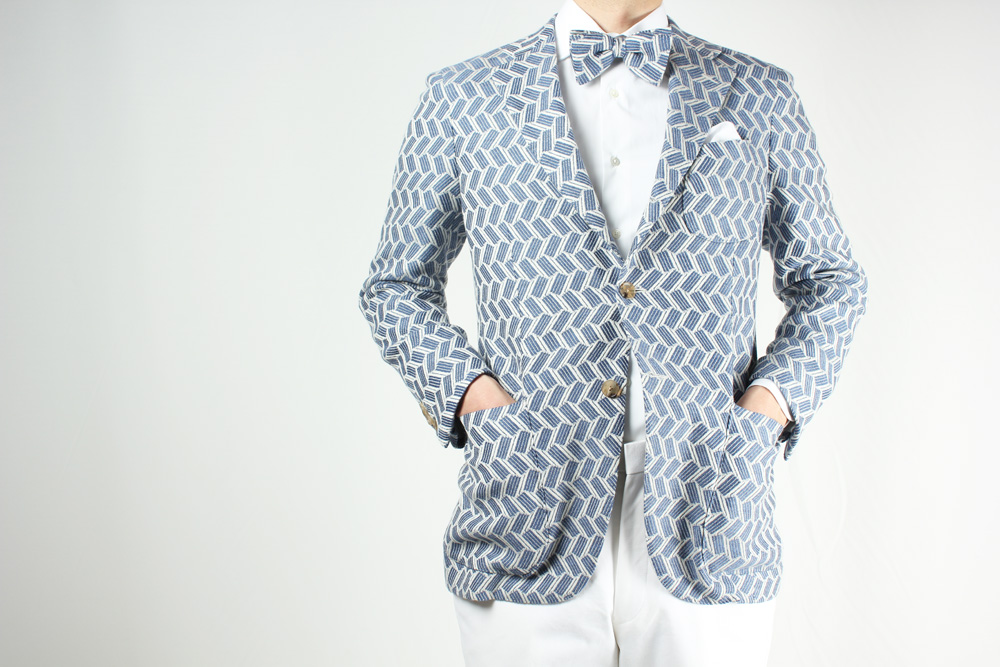 GXPSJ1 Blaue Gitter-Einzeljacke Aus Pentagono-Textil[Bekleidungsprodukte] Yamamoto(EXCY)