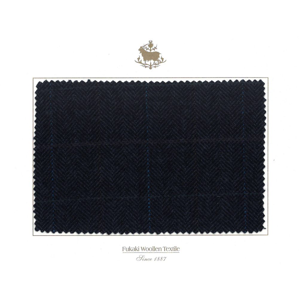 1676 Fukaki-Gewebe, Hergestellt In Japan, Guanako-Mischgewebe Aus Kaschmir[Textil] FUKAKI