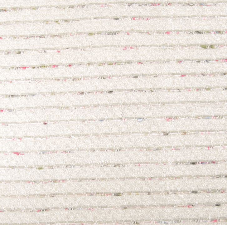 Z7544 LINTON Linton Tweed Hergestellt In England Textil Weiß X Rosa X Grau LINTON