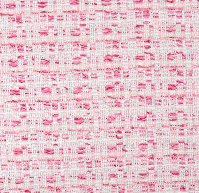 Z7575 LINTON Linton Tweed Hergestellt In England Textil Weiß X Rosa LINTON